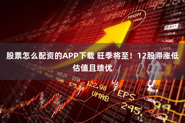 股票怎么配资的APP下载 旺季将至!12股滞涨低估值且绩优